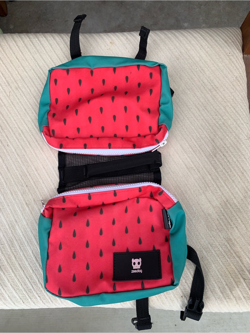 Zee.Dog Watermelon Dog Backpack